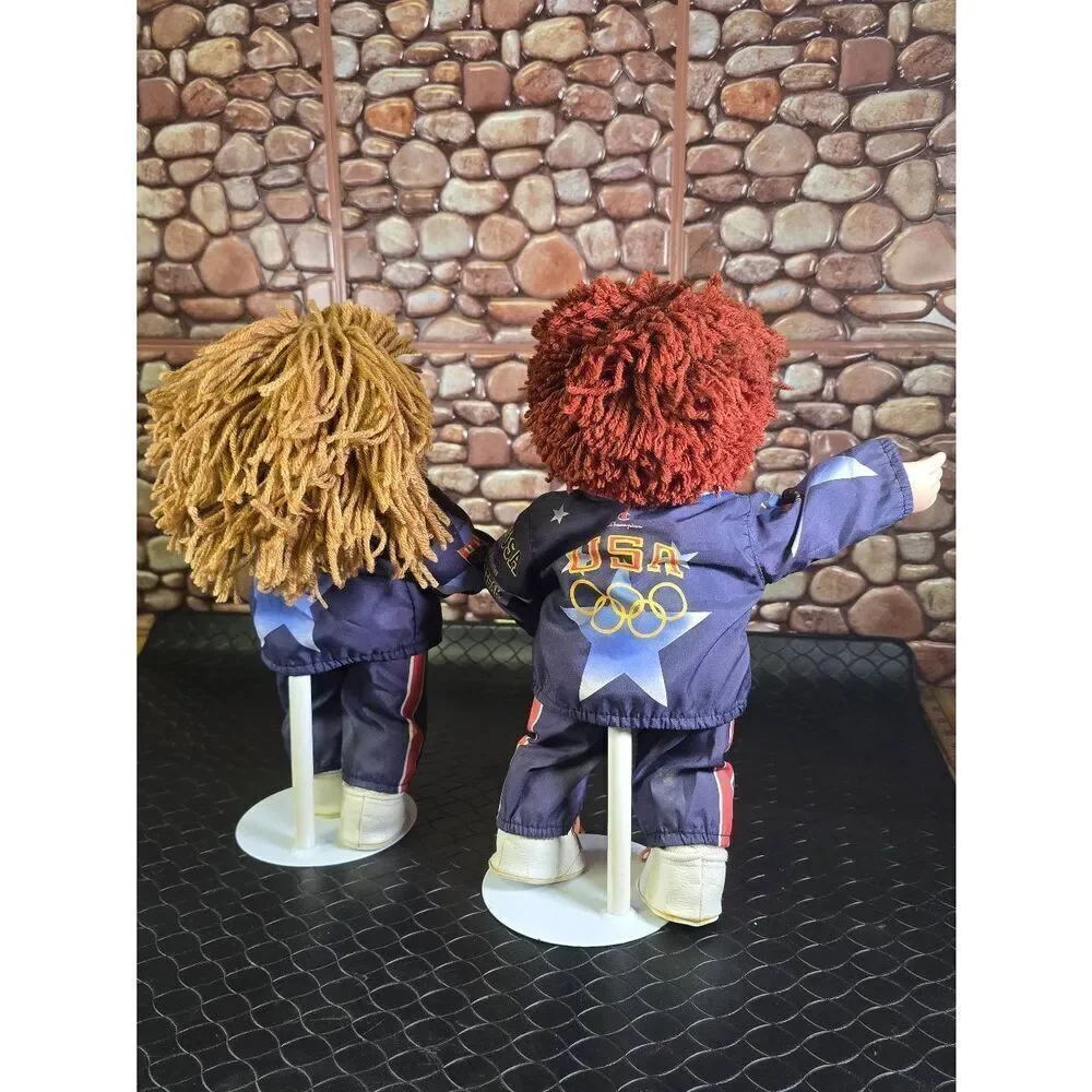 Cabbage Patch Kids Dolls The Danbury Mint Porcelain Collector 1996 Olympics